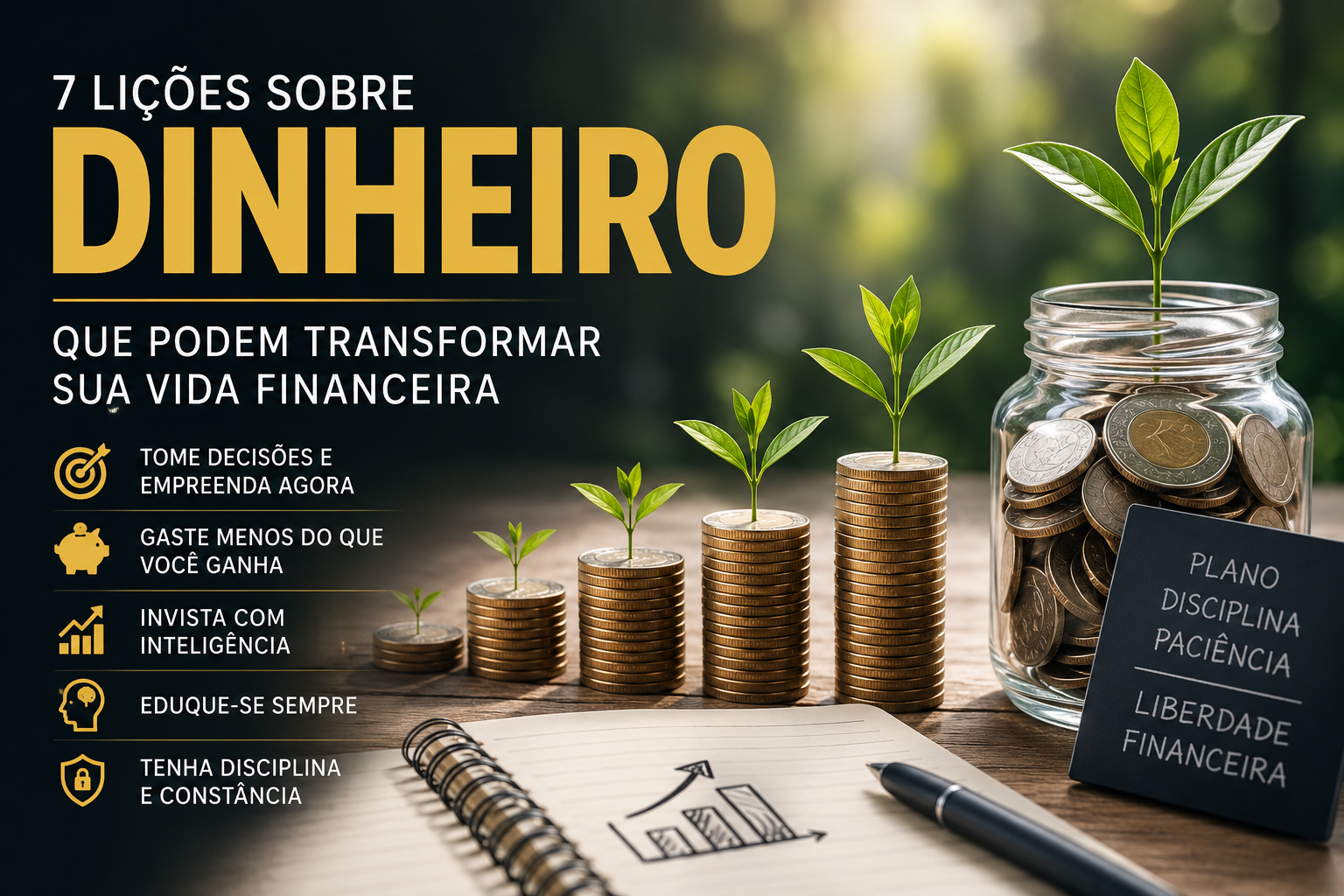 7 Lições Sobre Dinheiro Que Podem Transformar Sua Vida Financeira